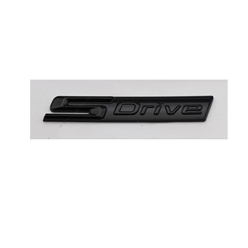11.1x1.7cm ABS Car Fender Side Emblem Rear Trunk Badge Sticker For BMW XDRIVE SDRIVE E21 E30 E36 E46 E90 F30 G20 G30 G31 G60
