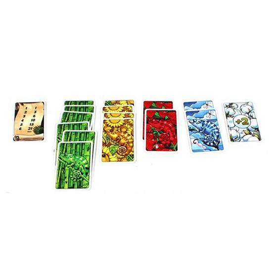 Coloretto, popular Korean game