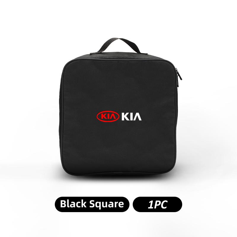 CAONU1 For KIA Car Charge Cable Case Organiser Waterproof Charging Gun Storage Bag K5 K2 Rio Optima Sportage Venga Sorento Stonic Forte