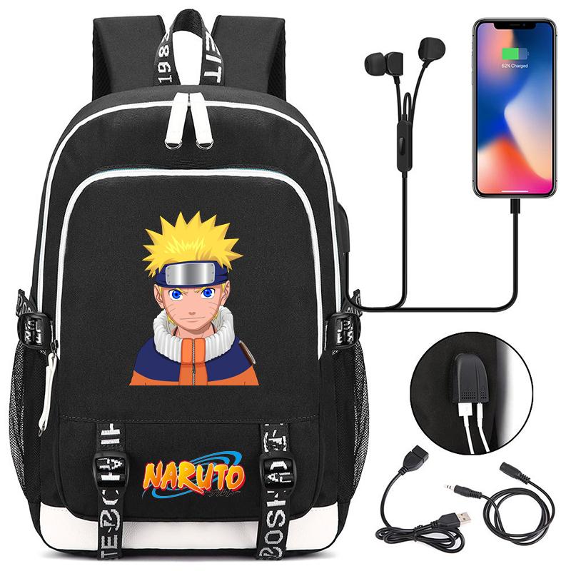 Anime Schoolbag Boy Girl Rucksack for Teen Backpack Student Usb Travel Bags Back To School Backpack Men Women Leisure