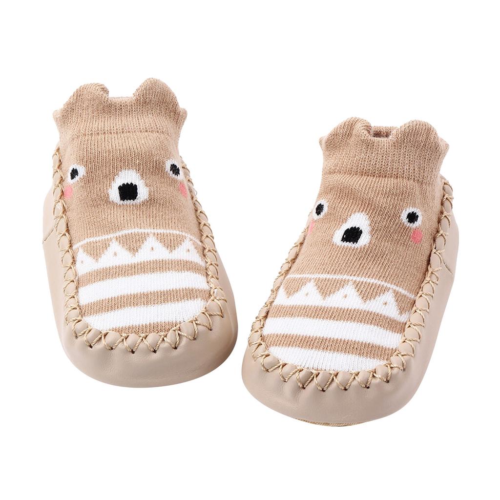 Newborn Baby Cartoon Newborn Baby Girls Boys - Socks Slipper Shoes Boots