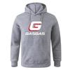 G-logo-gasgas Men Hoodie Front Gasgas G Emblem Chest Print, Thick Fleece Pullover Sweatshirt for Sport Weekend Daily Wear