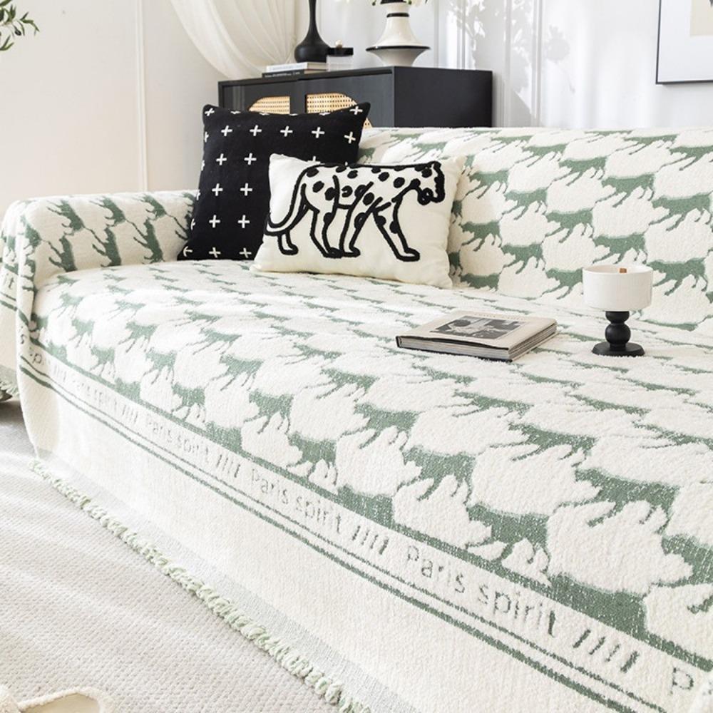 Anti-cat scratch winter plush sofa towel 2025 new seat cushion light luxury high-end universal cover full cover cloth blanket