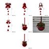Flocked Xmas Tree Charm Reusable Xmas Tree Pendant New Christmas Supplies  Party Decoration
