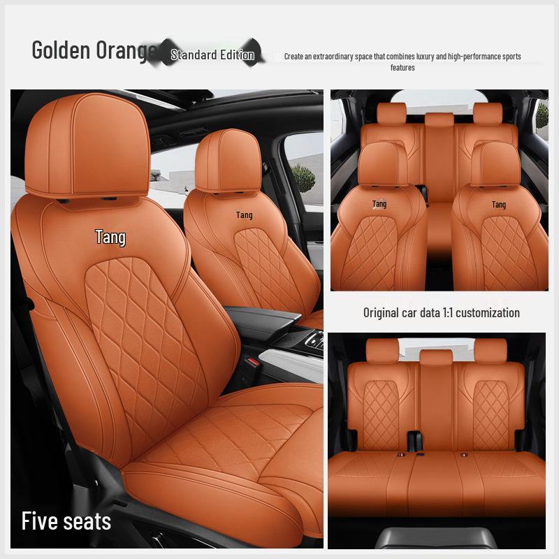 

JFY Multi-Seat Car Cushion for BYD Tang - Sporty 4-Season Set for 5, 6, and 7-Seat Models 111
