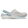 Crocs Literide Lightning Shoes Marble Pattern Beach Sandals Clogs Unisex Sandals Pearl-White 207634-1DU