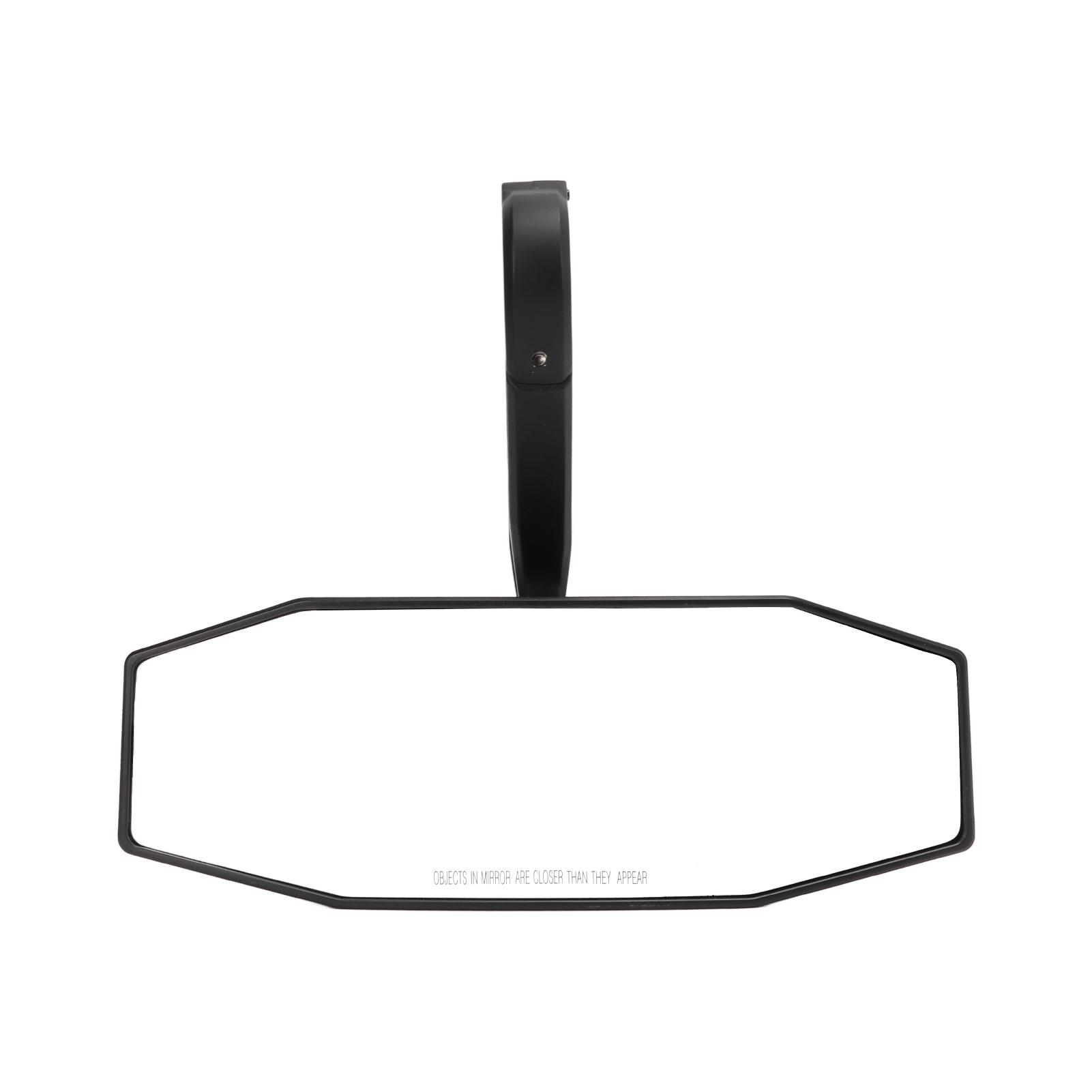 

ATV Rear View Center Mirror Splash Proof Adjustable Replacement for Polaris RZR 4 800 2010‑2014