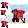 2023-24 Ac Milan Home Jersey Youth And Adult Sizes Football Apparel