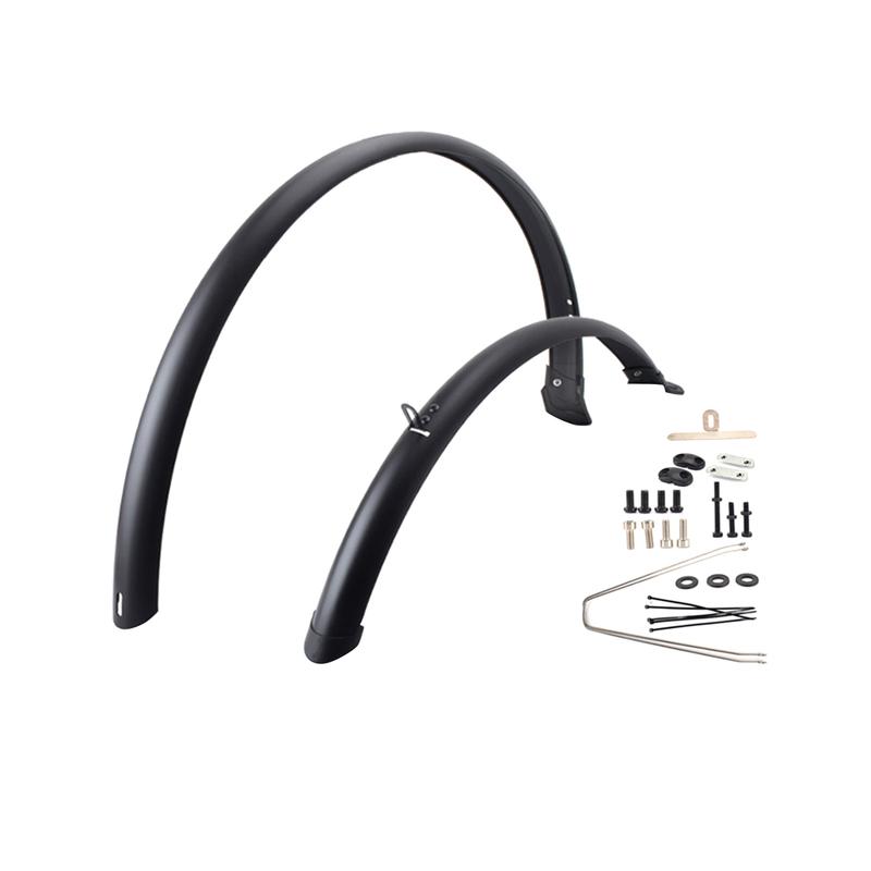 2x Mountain Bike Mud Guards Agat Splashing Water Dust Road Bike Fenders for Mountain Road Bike 700C Water Riding Rain