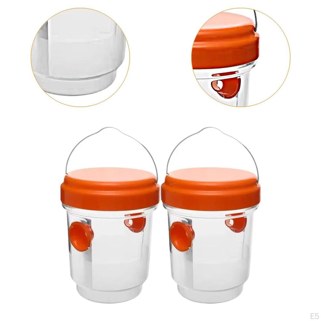 4 Pieces Wasp Traps Outdoor Hanging for Flies Outside Farm Bee Catcher