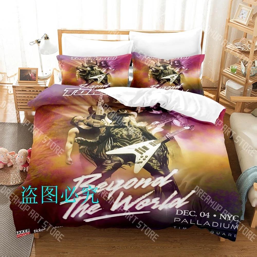 3D Print Tokio Hotel Album Bedding Set Single Twin Full Queen King Size Bed Set Adult Kid Bedroom Duvetcover Sets