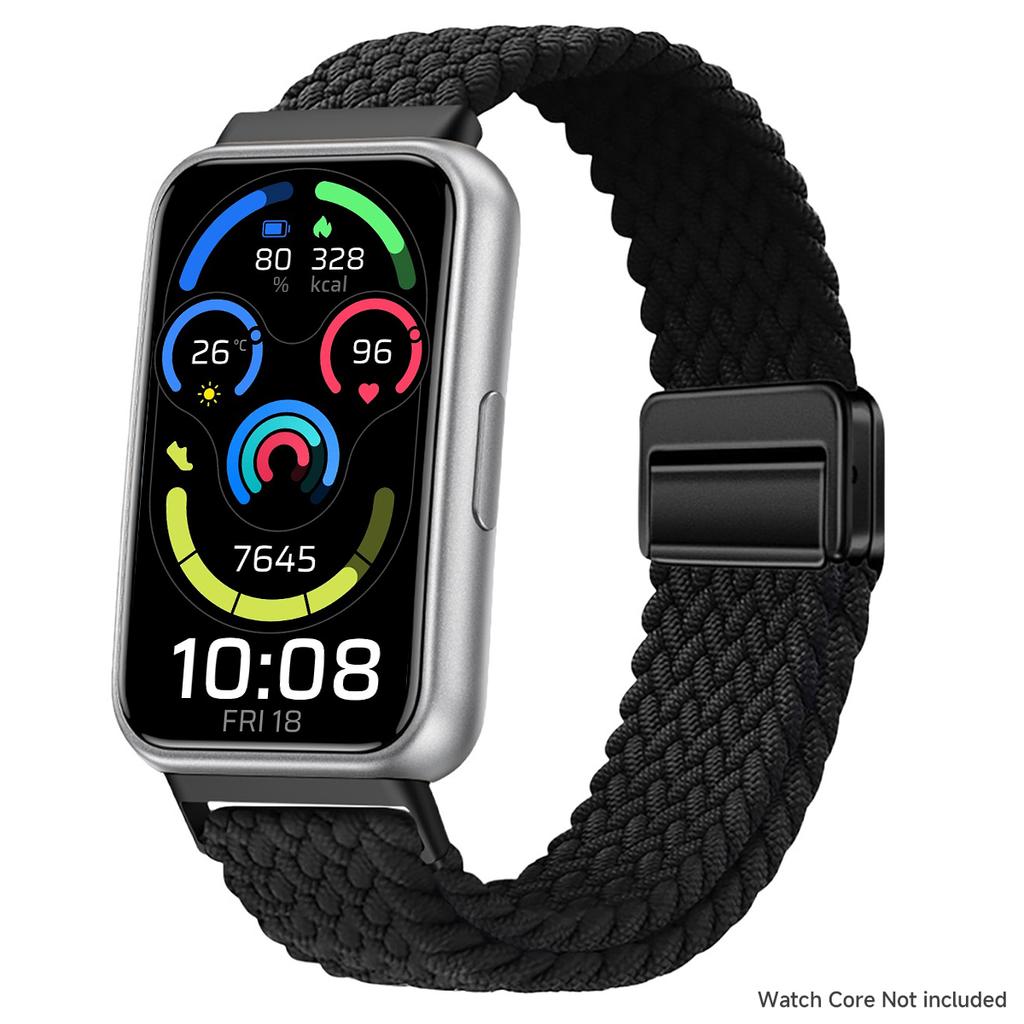 Braided Nylon Strap For Huawei Band 11/11NFC Comfortable Magnetic Buckle Adjustable Watchband For Huanwei 11Pro/11Pro NFC Belt