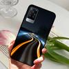 For VIVO X60 Pro 5G Case V2046 V2047A Cartoon Cute Matte Silicone TPU Soft Phone Cover For Vivo X60 X 60 Shockproof Coque Bumper