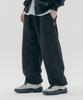 PSSHOPPER Washed Wide Jogger Pants [Black]