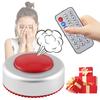 Remote Controlled Fart Machine Prank Toy with 50 Different Realistic Sounds Funny Gag Sound Machine for Games Office Humor