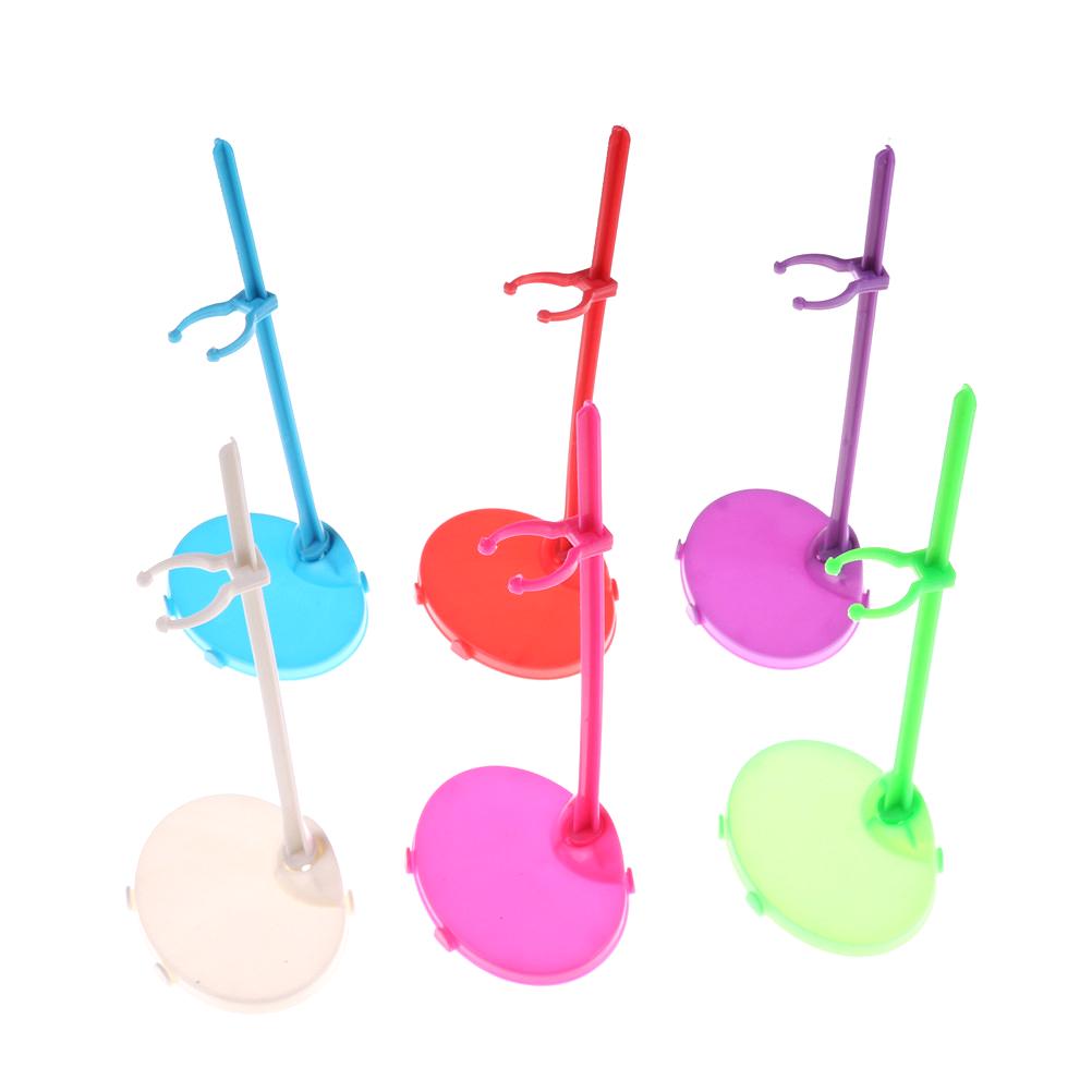 New Fashion Hot Sale 4pcs/lot Plastic 21.5cm Doll Stand Mannequin Model Display Holder For Dolls Toy