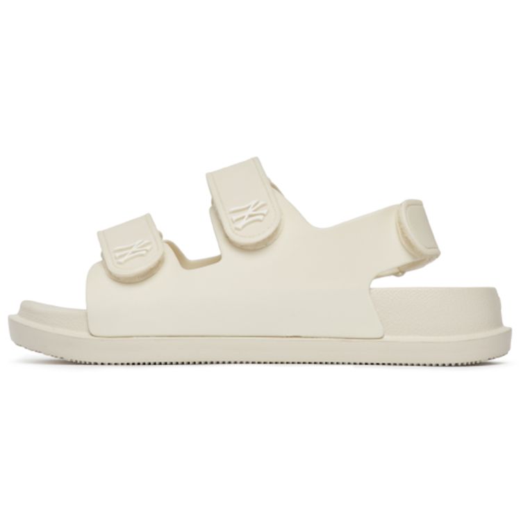 Sandales de Sport Décontractées Polyvalentes Tendance MLB Sandales Unisexe Blanc Cassé 3ASDSD123-50CRS 36.5 white