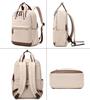 CC-MAX Women's Casual Backpack, 14-inch to 15.6-inch, Fits A4 Size PCs, Perfect for Commuting, School, and Travel, Water-Repellent, Lightweight,