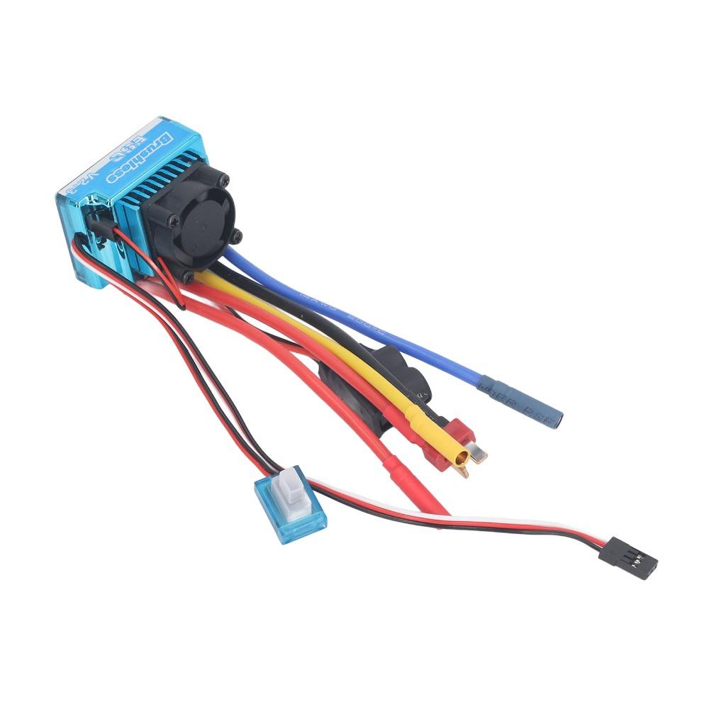 Waterproof RC Car Brushless ESC 80A RC Brushless ESC Durable Brushless ESC For RC Car
