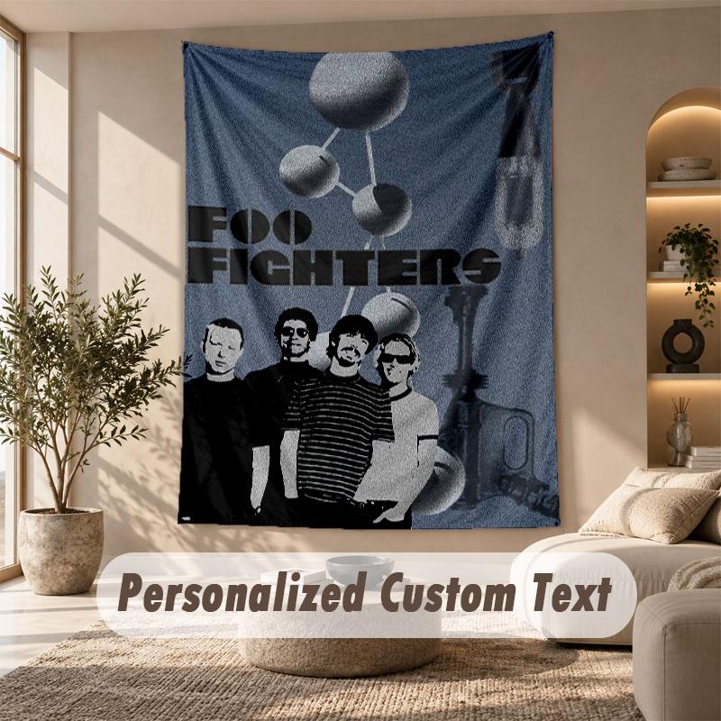 Wall Hanging Tapestry Art Cloth Bedroom Room Background DecorFoo Fighters
