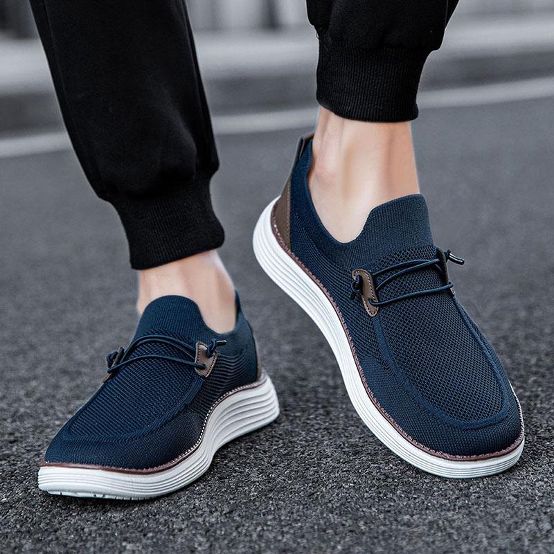 Fashion Fujeak Shoes For Man Breathable Fashion Men Sneakers Outdoor Casual Walking Loafers Breathable Tenis Masculin Zapatillas Hombre