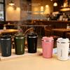 Zweite Generation Edelstahl Isoliert Kaffee Reisebecher - Tragbarer 304 Auto Becher mit individuellem Logo