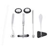 5PCS Neurological Hammer Set Stainless Steel Multifunctional Portable Medical Hammer Set for Nervous System Exam