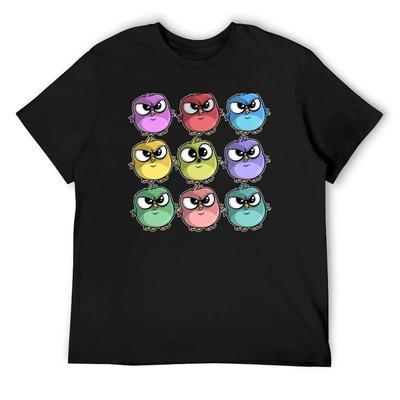 Nasty Birds T-Shirt Plus Size Clothes Funny Costumes Anime Oversized T Shirt Men