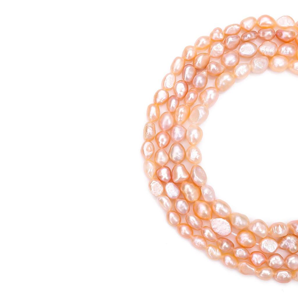 Naturferskvannsperler Perler For DIY Halskjede Armbånd Øredobber Smykkefremstilling