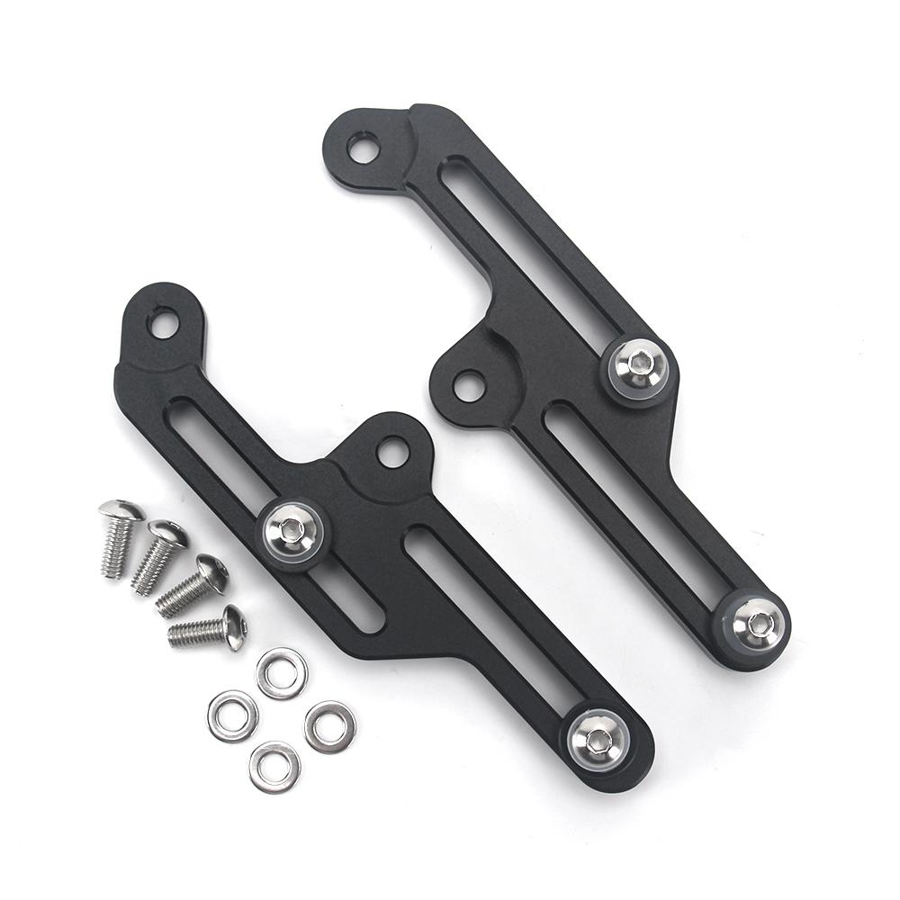 Motorcycle Windscreen Adjusters Aluminum Windshield Bracket For HONDA NC700X NC750X NC 700 750 X 2012 2012 2014 2015 Accessories