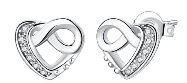 925 Silver Cute Earring Set Heart Lock Caterpillar Giraffe Flamingo Star Fit Fashion Jewelry for Women Daily Accessory