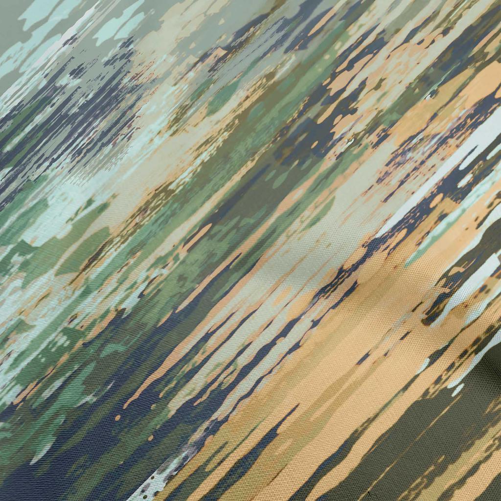 oneOone Cotton Flex Brown Fabric Brush Stroke Sewing Craft Projects Fabric Prints By Yard 40 Inch