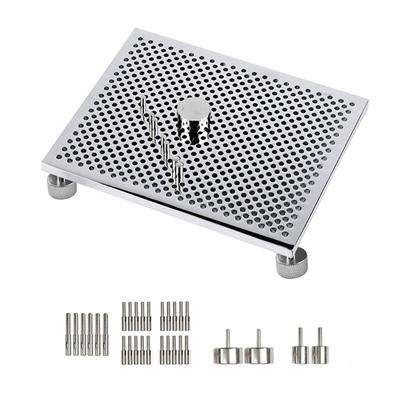 Aluminum Wire Jig Complete Jewelry Making Tool Set Practical Wire Looping Kit Wire Bending Board for DIY Jewelry