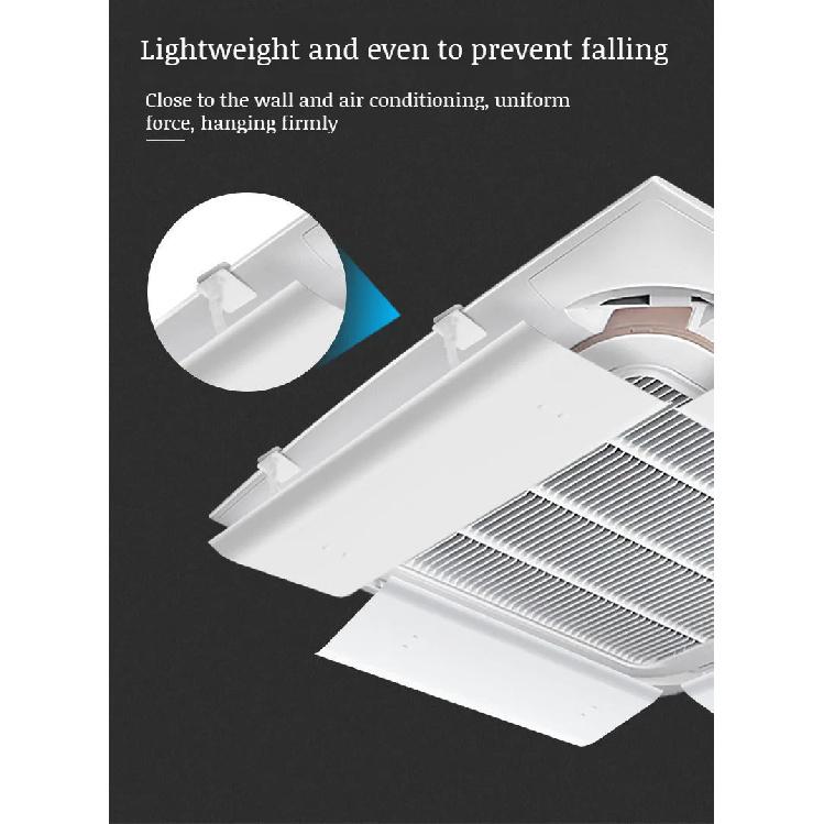 Ceiling Unit Central Air Conditioning Outlet Antidirect Blowing Air Guide Cover Ceiling Windshield