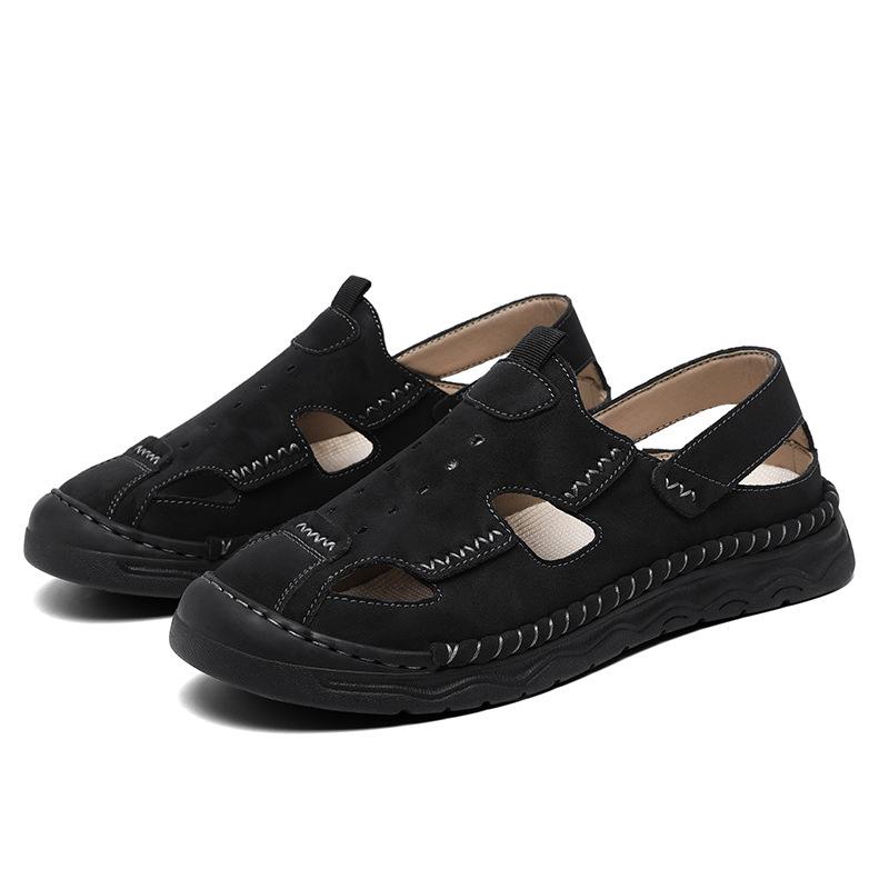 

20252025 Летние сандалии большого размера для мужчин, новый тренд, для вождения на открытом воздухе, мужские тапочки, летние тапочки 38