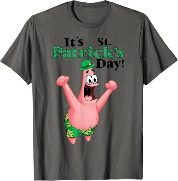 Spongebob St. Patrick s day T-shirt T-Shirt S