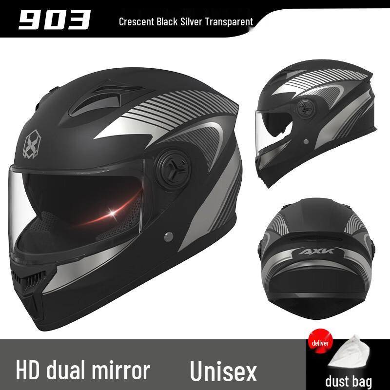 Miling Full-Face Electric Motorcycle Helmet