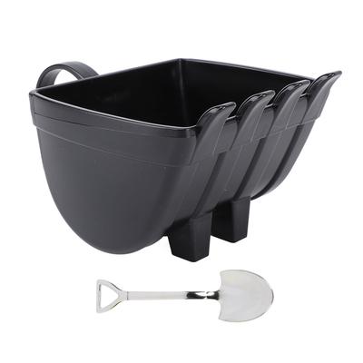 Excavator Bucket Cup 330ml ABS Funny Excavator Coffee Mug with Stainless Steel Spoon for Tea Milk