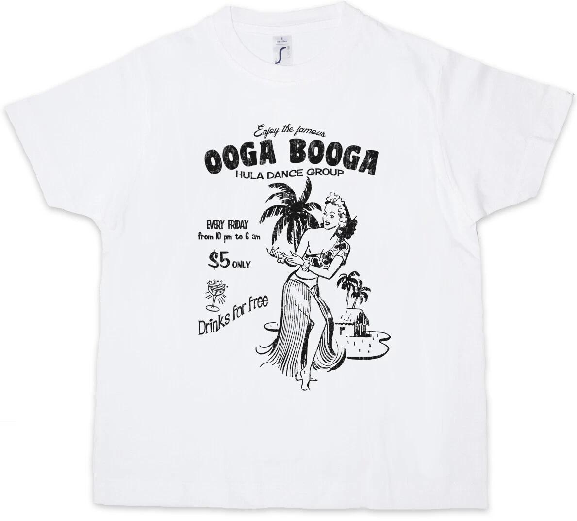 OOGA BOOGA HULA GIRL Kids Boys kids boys T-Shirt Aloha Tiki Restaurant Beach Caribbean 140
