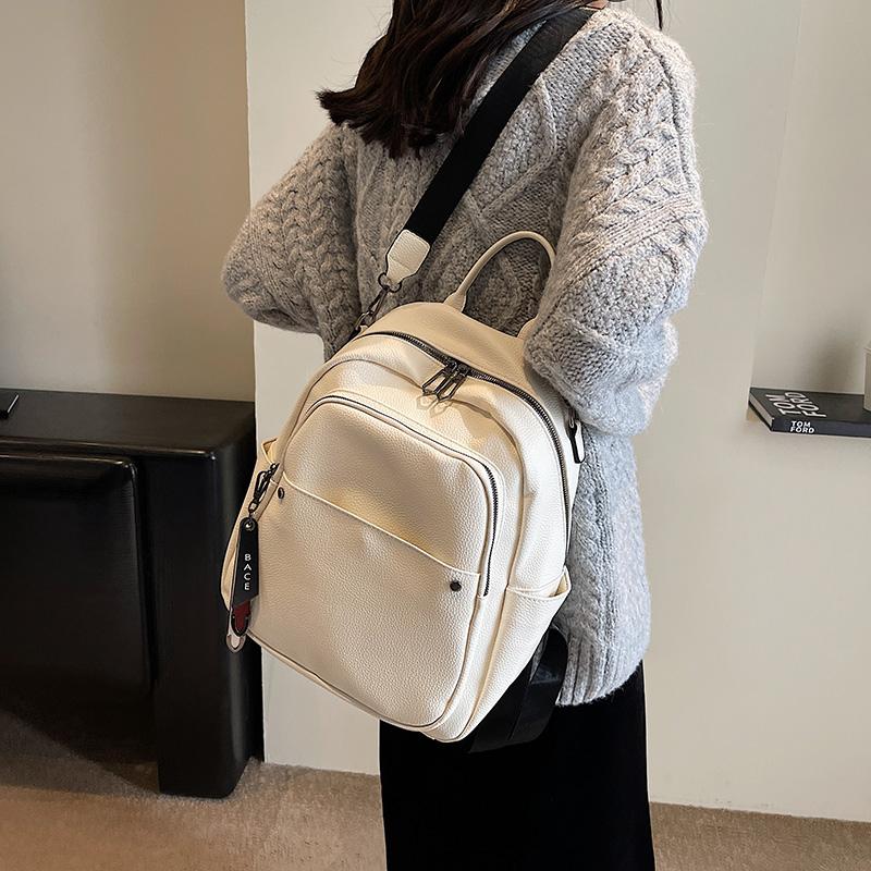 Women's Large-capacity Soft Leather Backpack – buy the best