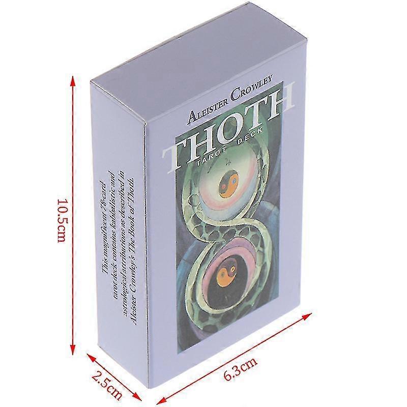 78 Cards Egyptian Myth Divination Aleister Crowley Thoth Tarot Pocket Guidebook
