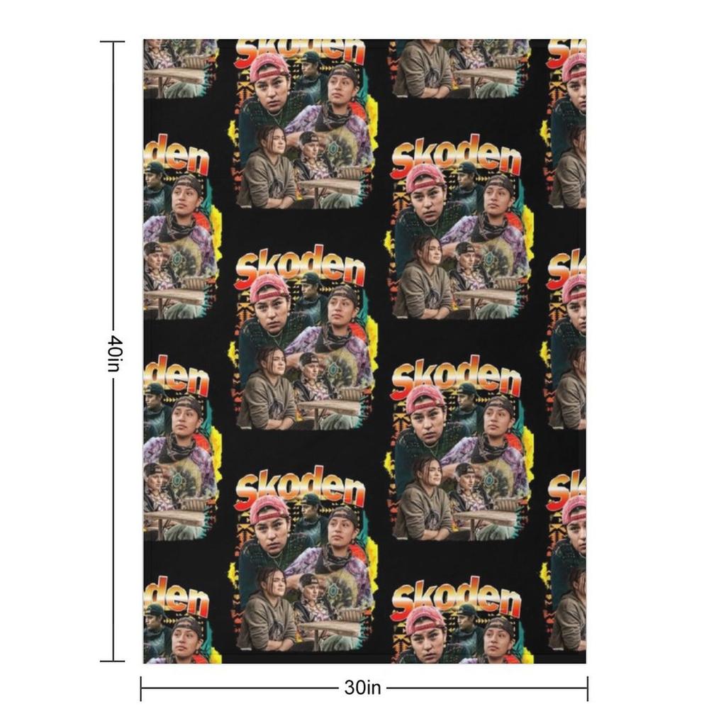 Skoden Reservation Dogs Throw Blanket Heavy Bed Fashionable Retros For Sofa Thin Blankets