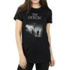 The Exorcist Womens/Ladies Mono Distressed Poster Cotton Boyfriend T-Shirt