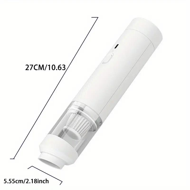 Tragbarer Autostaubsauger Handstaubsauger Bürstenloser Staubsauger Kabelloser Staubbehälter Saug- und Blasfunktion Tierhaarsaugfunktion