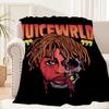 Rapper Hip Hop J-Juice W-WRLD Decke Decke für Couch Sofa Reise Zuhause Wandern Picknick Bett Bettwäsche Flanelldecke Geburtstagsgeschenk