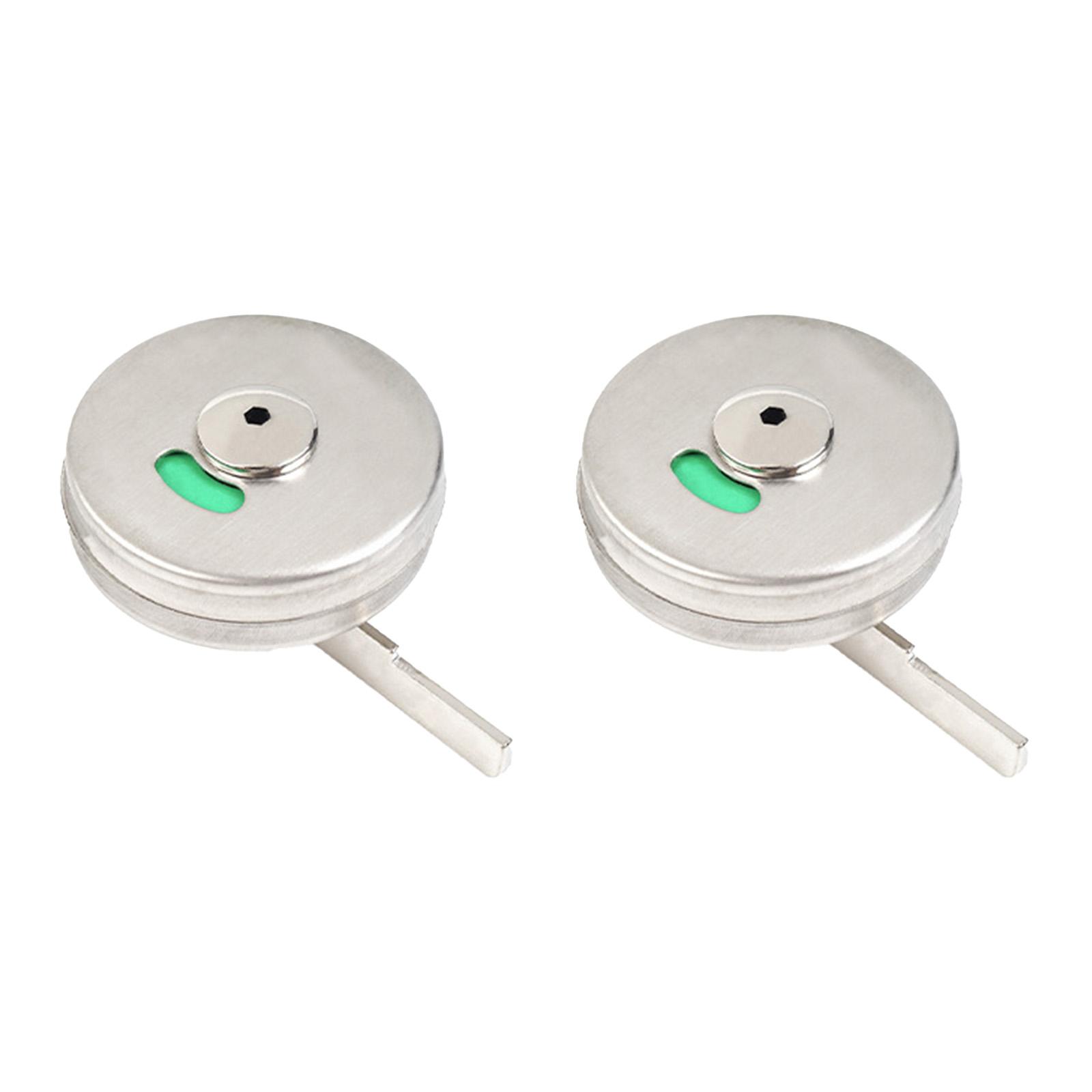 

Sturdy Stainless Steel Bathroom Door Handle Set With Indicator Convenient for Easy Installation And Modern Look 2