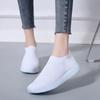 Knitted Sneakers for Women 2026 Autumn Slip  Breathable Mesh Casual Shoes Woman Flat Heels Plus Size Loafers Zapatos Mujer