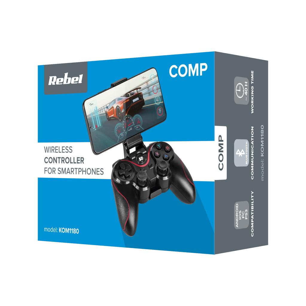 Pad für Smartphone kabellos Bluetooth PS3 PC iOS Android Rebel