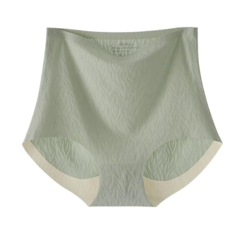 Soft Seamless Panties Breathable M-2XL Fashion High Waist Seamless Briefs Underwear High Waist Panties Women Intimates