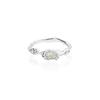 POPPI Classic opal silver ring